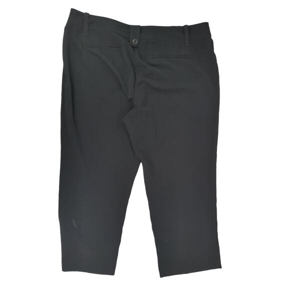 EUC JMS Dress Pants Ebony/Black Polyester Blend Womens 26WP Stretchy Flat - Picture 4 of 10